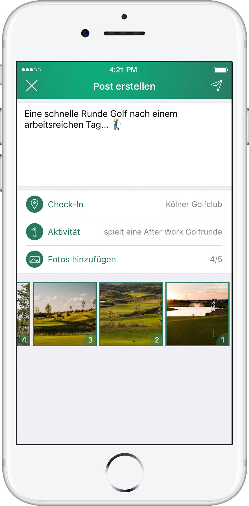 Golf Post App